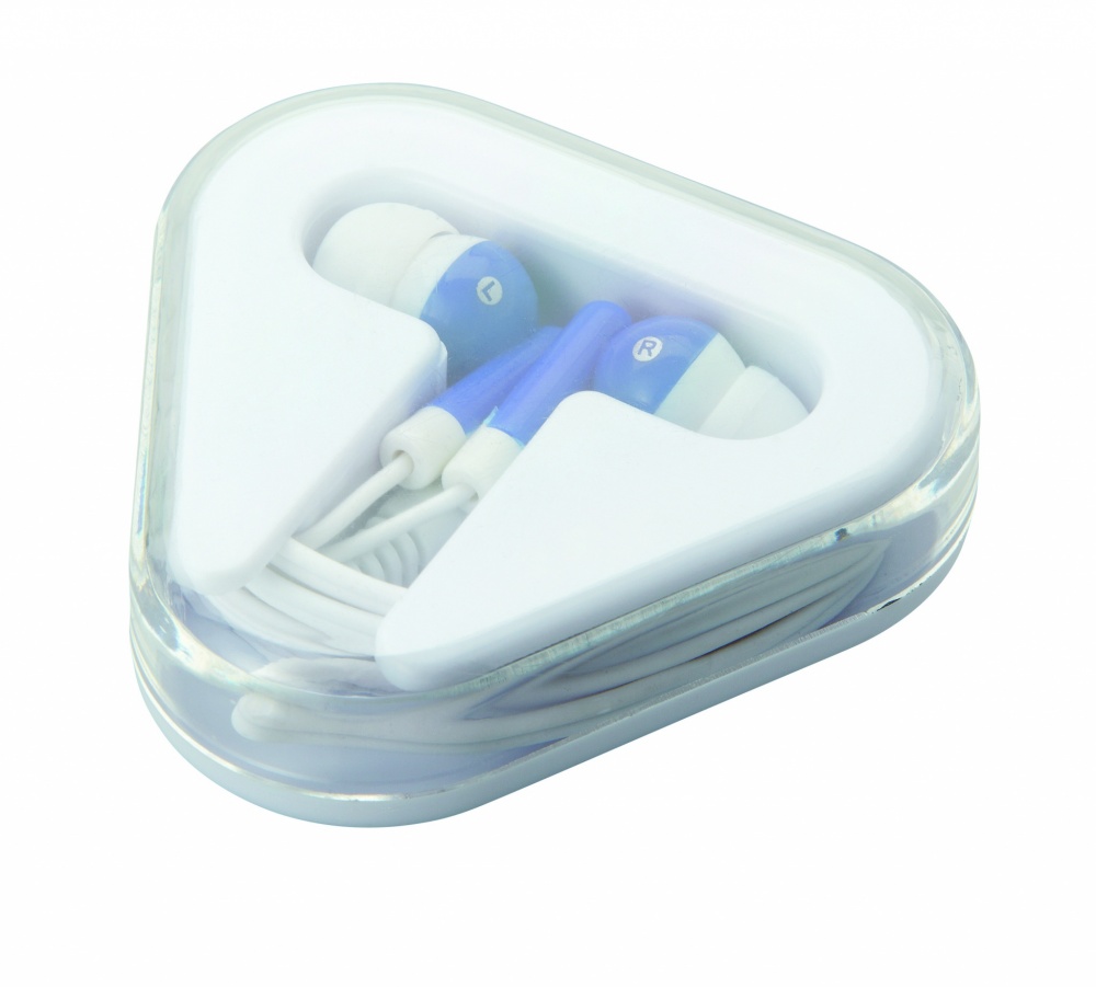 Logo trade corporate gifts picture of: Earphones in PS case