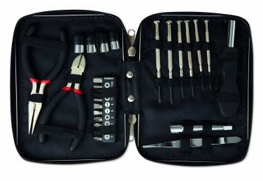 Logotrade promotional giveaway image of: 26 pcs tool in aluminium case