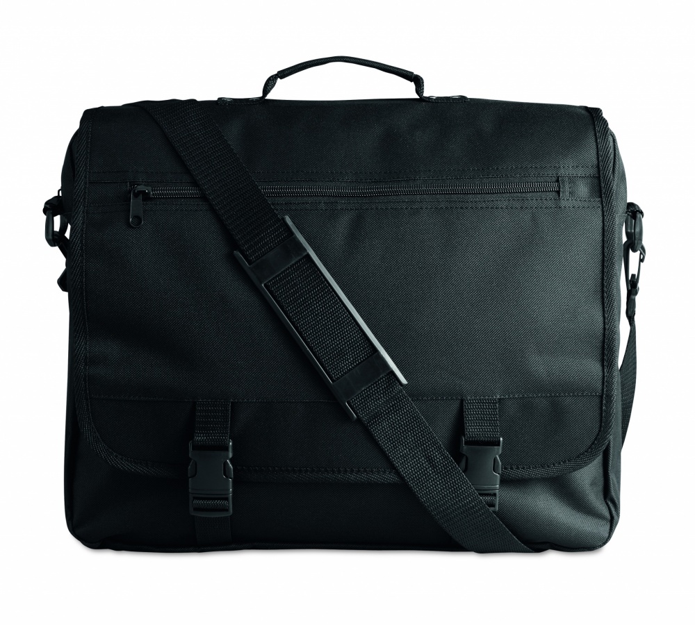 Logo trade corporate gifts image of: 600D polyester document bag