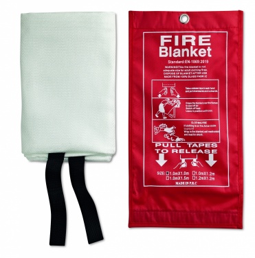 Logotrade promotional products photo of: Fire blanket in pouch 100x95cm