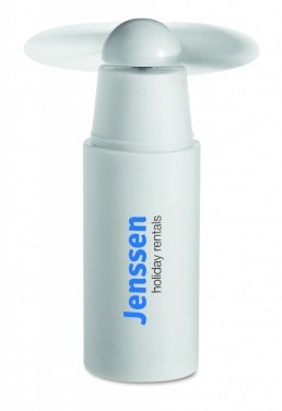 Logo trade promotional items image of: Mini fan