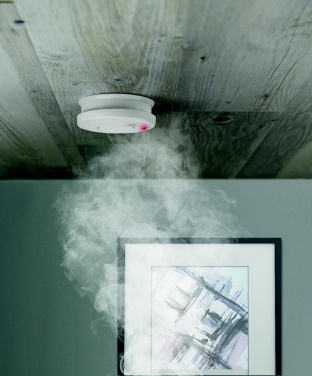 Logo trade advertising product photo of: Smoke detector
