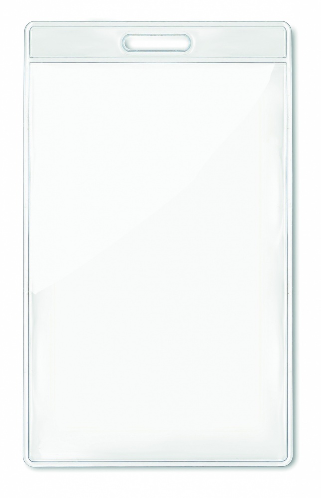Logotrade promotional gifts photo of: Transparent badge 7.5cmx12.5cm