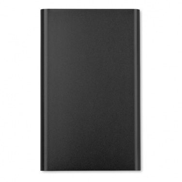 Logo trade promotional giveaway photo of: Flat power bank 4000 mAh