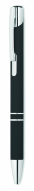 Logo trade promotional products picture of: Ball pen in rubberised finish
