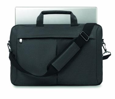 Logo trade promotional gifts image of: Laptopbag in 360D polyester