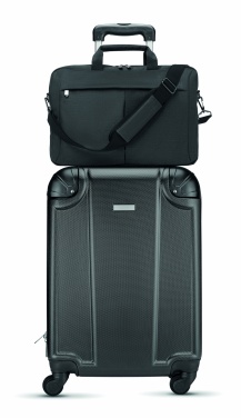 Logo trade promotional gifts image of: Laptopbag in 360D polyester