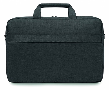 Logo trade business gifts image of: Laptopbag in 360D polyester