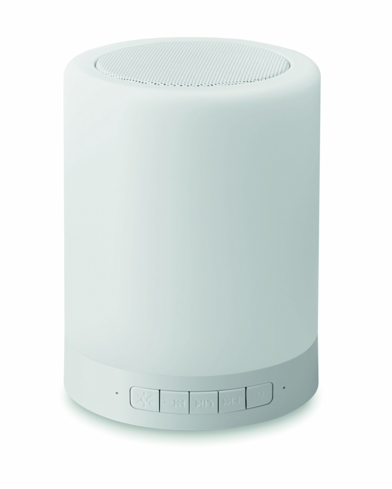 Logo trade promotional products image of: Touch light wireless speaker
