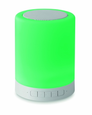 Logo trade promotional gifts image of: Touch light wireless speaker