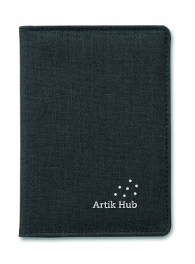 Logo trade promotional items picture of: 2 Tone passport holder