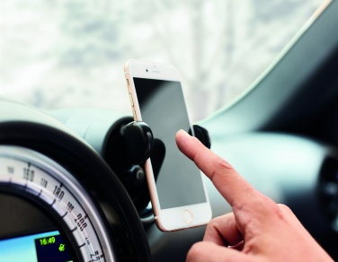 Logo trade promotional merchandise image of: Phone/car holder