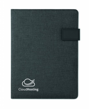 Logo trade promotional products picture of: A4 folder with power bank