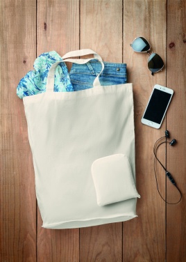 Logotrade promotional giveaway image of: 100gr/m² foldable cotton bag