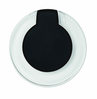 Logo trade advertising products image of: Round wireless charging pad 5W