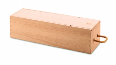 Logotrade promotional merchandise image of: Wooden wine box
