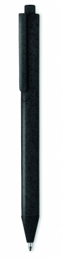 Logotrade promotional product image of: Wheat Straw/ABS push type pen