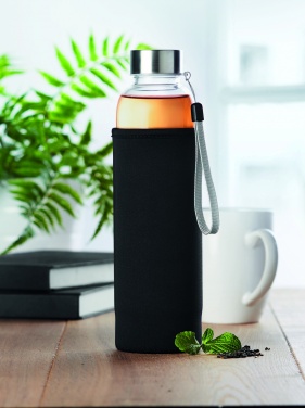 Logotrade promotional merchandise photo of: Single wall glass bottle 500ml