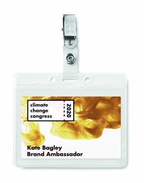 Logotrade promotional products photo of: PVC badge holder