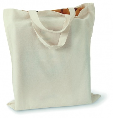 Logotrade promotional gift image of: 140gr/m² cotton shopping bag