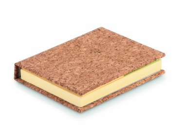 Logotrade business gifts photo of: Cork sticky note memo pad