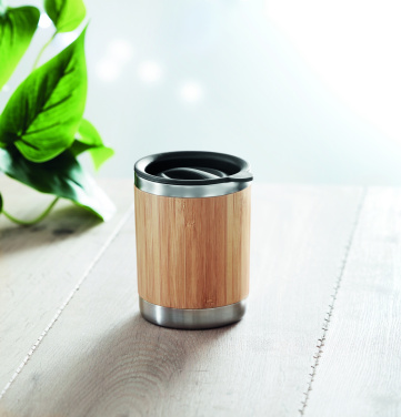 Logotrade promotional gifts photo of: Tumbler in bamboo cover 250ml