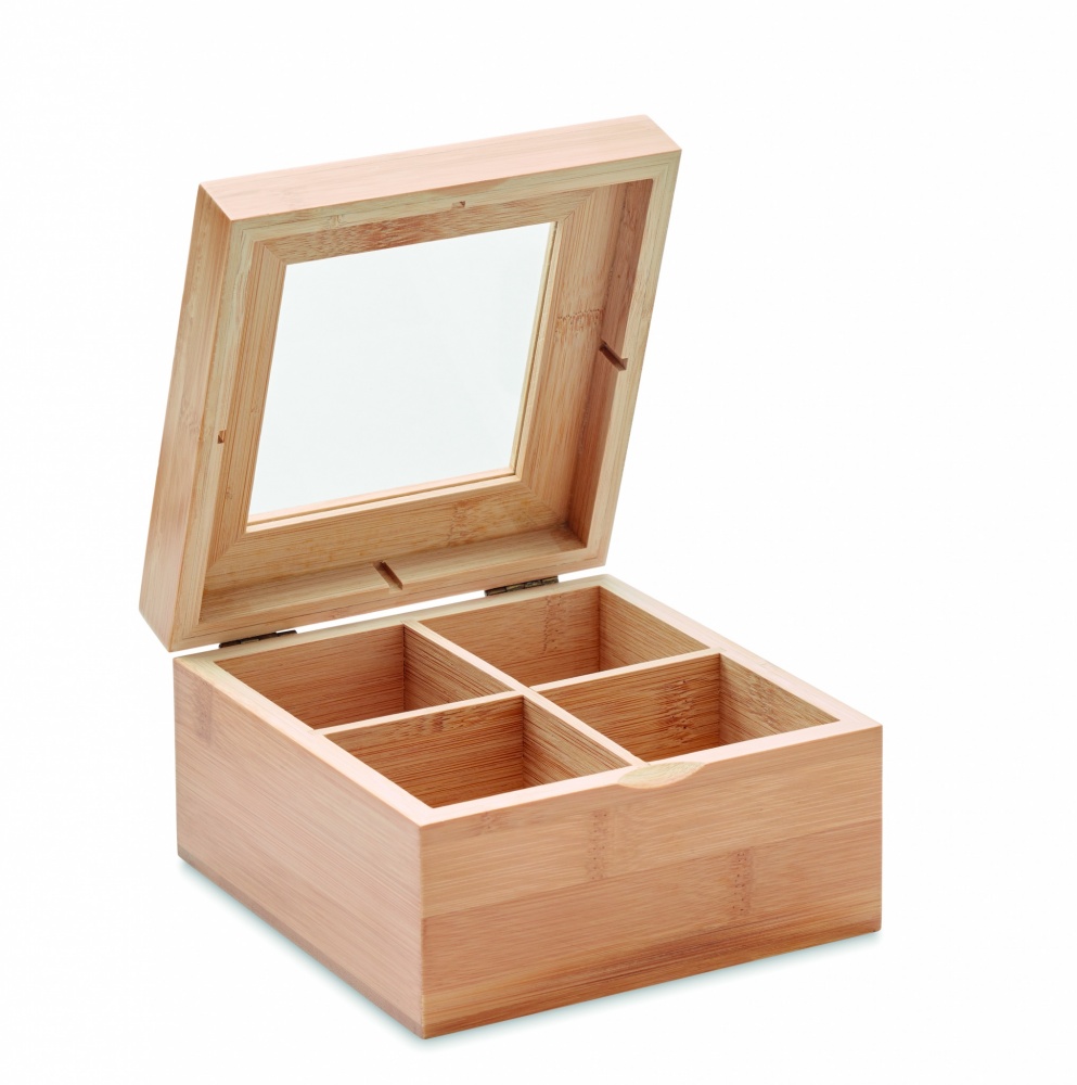 Logotrade promotional item image of: Bamboo tea box