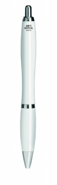 Logo trade promotional giveaways image of: Pen with antibacterial barrel
