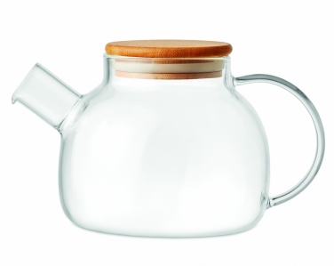 Logo trade corporate gift photo of: Teapot borosilicate glass 850ml