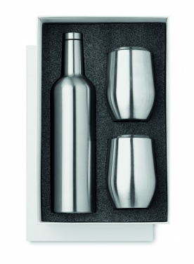 Logotrade corporate gifts photo of: Double walled bottle & mug set