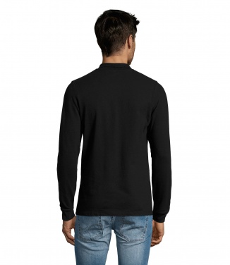 Logo trade promotional giveaways image of: PERFECT LSL MEN POLO 180