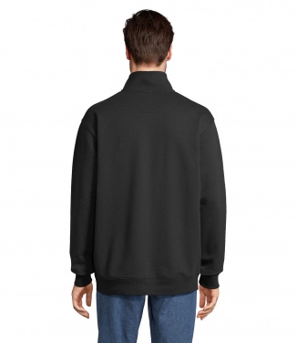 Logo trade promotional gifts picture of: CONRAD Sweat Zip Collar