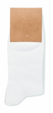 Logo trade advertising product photo of: Pair of socks in gift box L