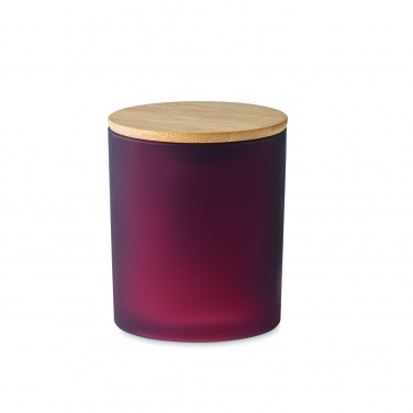 Logo trade promotional giveaway photo of: Plant based wax candle 120 gr