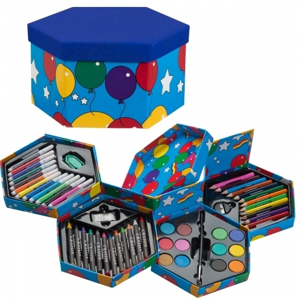 Logotrade promotional product picture of: Painting set for kids FUN