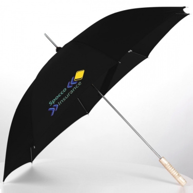 Logo trade business gifts image of: Automatic walking-stick umbrella LE MANS