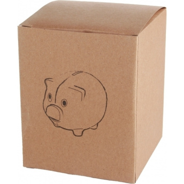 Logo trade promotional merchandise picture of: Piggy bank LEICESTER