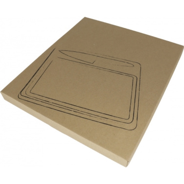 Logotrade corporate gifts photo of: Cutting board with knife MANTOVA