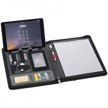 Logotrade promotional giveaway picture of: A4 folder with power bank Elda