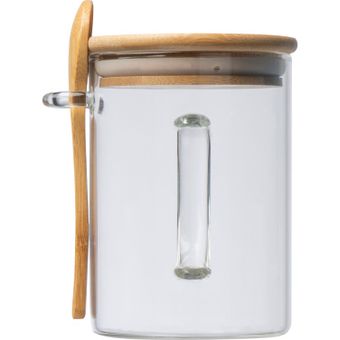 Logo trade promotional product photo of: Glass mug JACKSON 420 ml