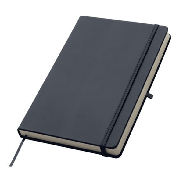 Logo trade promotional giveaways image of: A5 note book KIEL