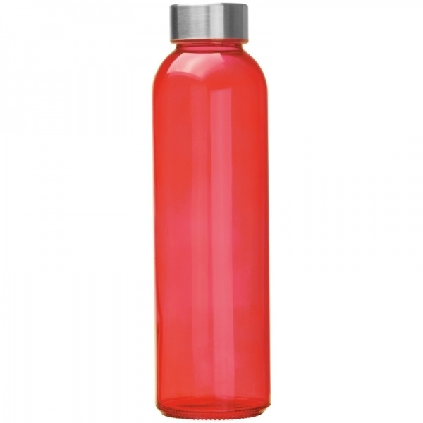 Logo trade promotional giveaway photo of: Glass bottle INDIANOPOLIS 550 ml