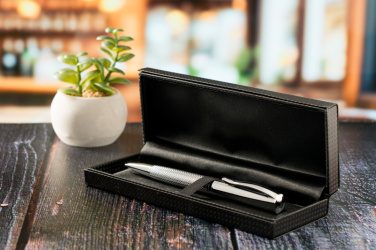 Logo trade advertising product photo of: Metal ballpen CHESTER