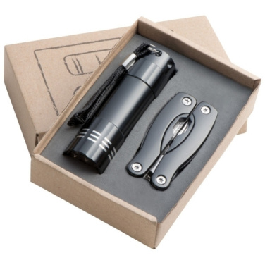Logotrade advertising products photo of: Set torch and multitool OAKLAND