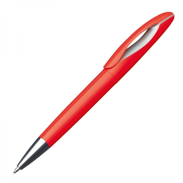 Logo trade corporate gifts image of: Plastic ballpen FAIRFIELD