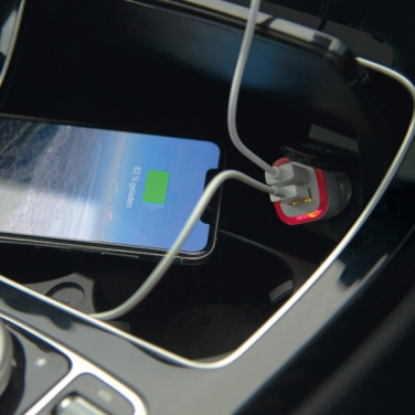 Logotrade advertising products photo of: USB charging adapter KFZ FRUIT