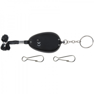 Logotrade promotional gift picture of: Keyring with alarm function OVADA