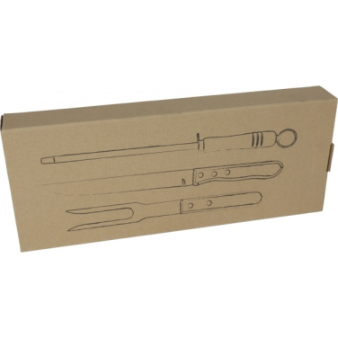 Logo trade promotional item photo of: Carving knife and fork SYDNEY