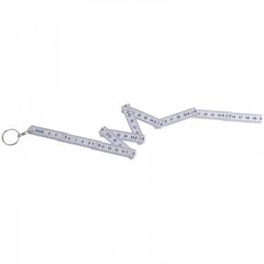 Logo trade corporate gifts picture of: Keyring with 0,5m ruler