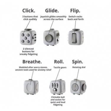 Logo trade promotional merchandise picture of: Fidget Cube